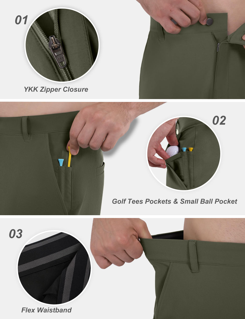 Shallowlulu wrinkle-resistant classic-fit shorts with flexible waistband detail.