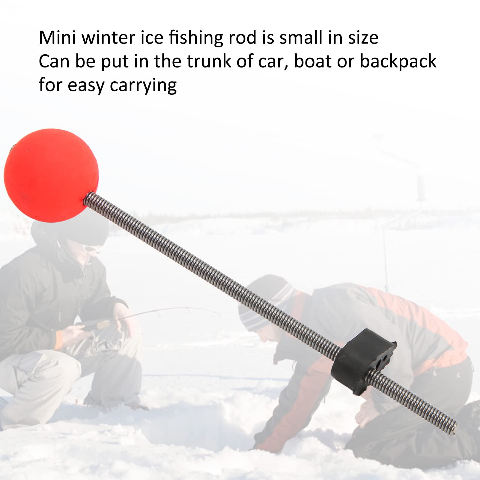 Shanrya waterproof ice fishing tip protects gear in cold conditions