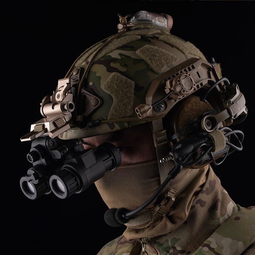 Shanyingquan AN/PVS31 dummy model helmet mount compatibility with NVG setups.
