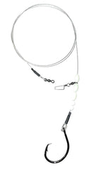 Shark fishing rig bite-proof leader with 12/0 hook