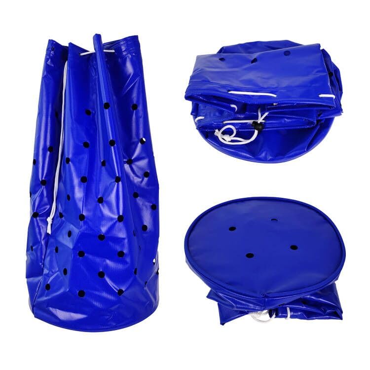Shark Shooter Chum Bag blue M size front view