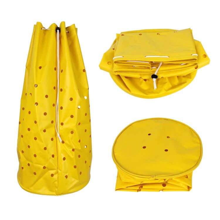 Shark Shooter Chum Bag blue and yellow color variant
