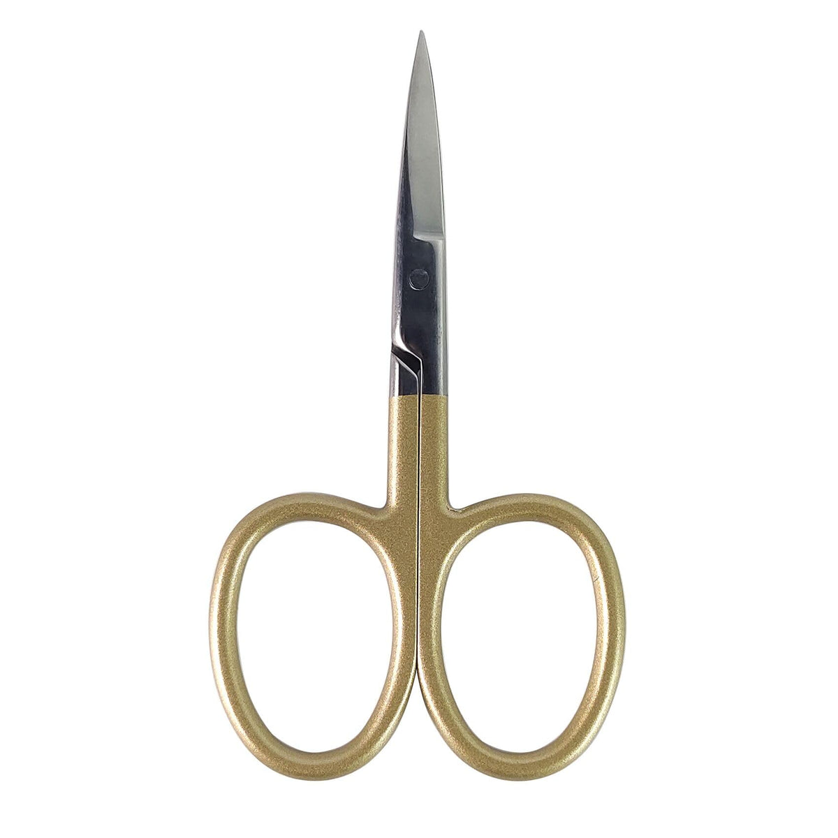 Shark Shooter 4-inch fly tying scissor with gold finish