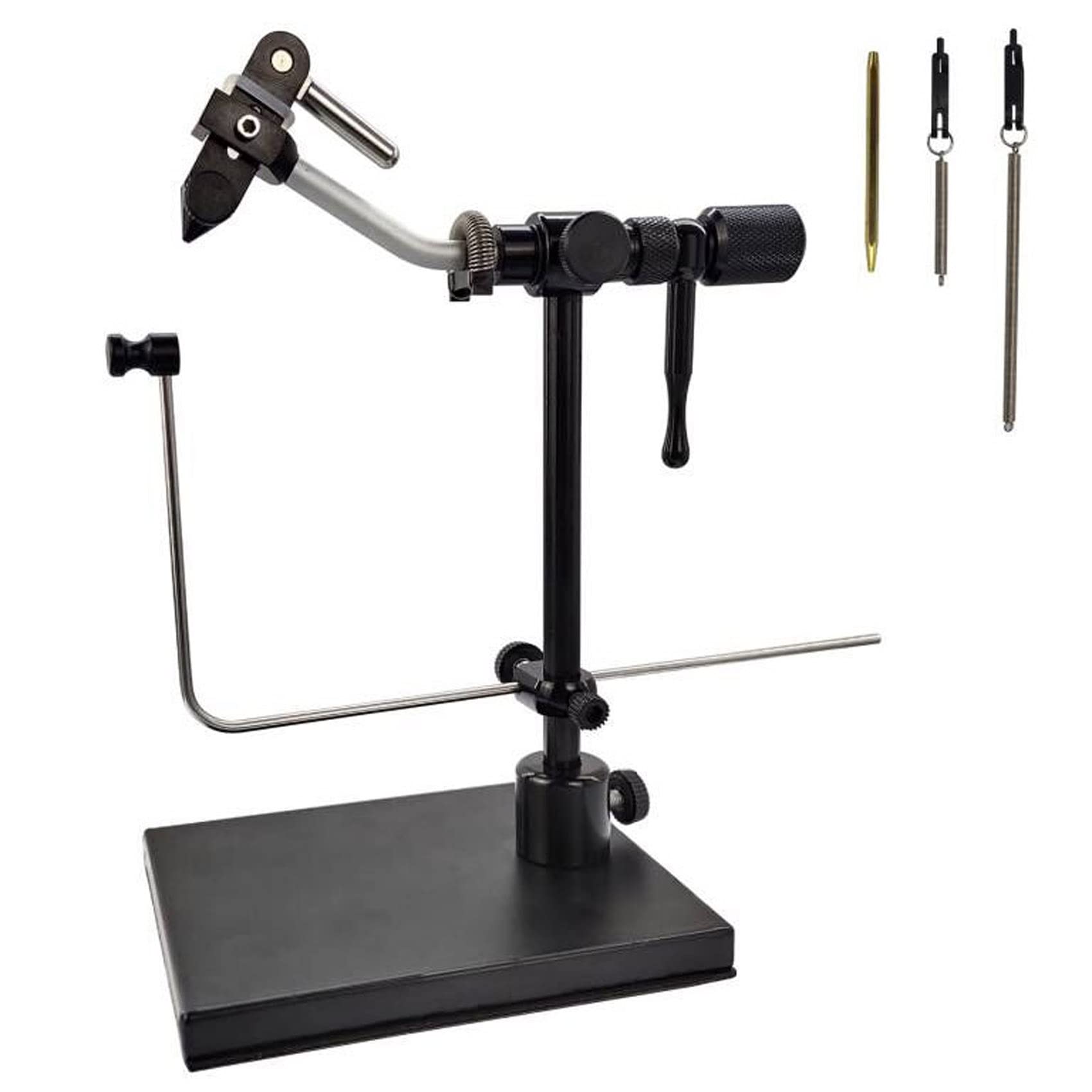 Shark Shooter Madison fly tying vise with 360 degree rotation