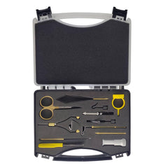 Ceramic bobbin holder and whip finisher from Shark Shooter kit