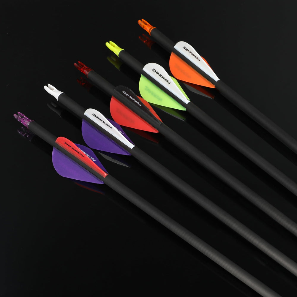 SHARROW 31-inch carbon arrow performance-in-wild-weather for reliable flight.