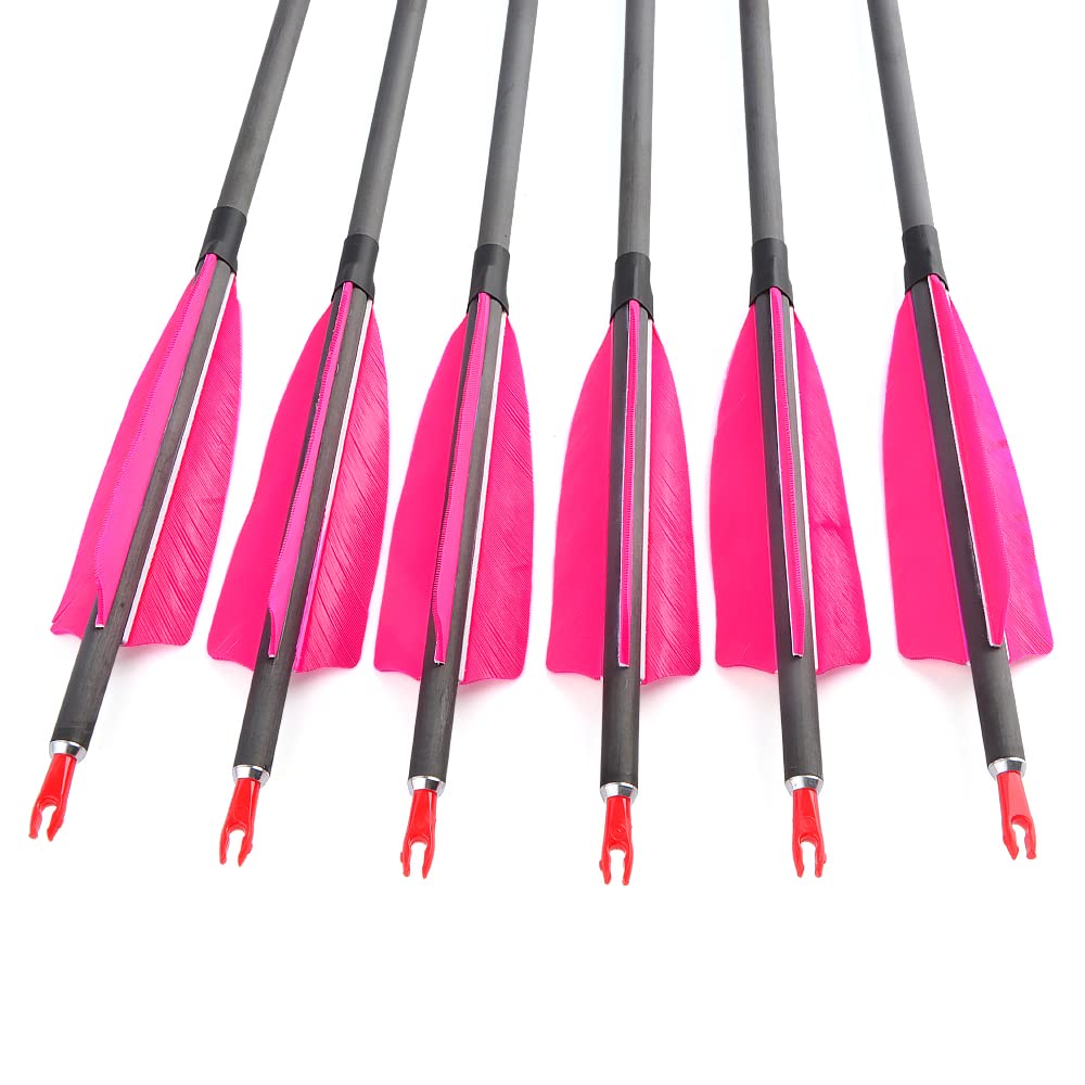 SHARROW arrows in flight illustrating stable trajectory for target shooting and practice