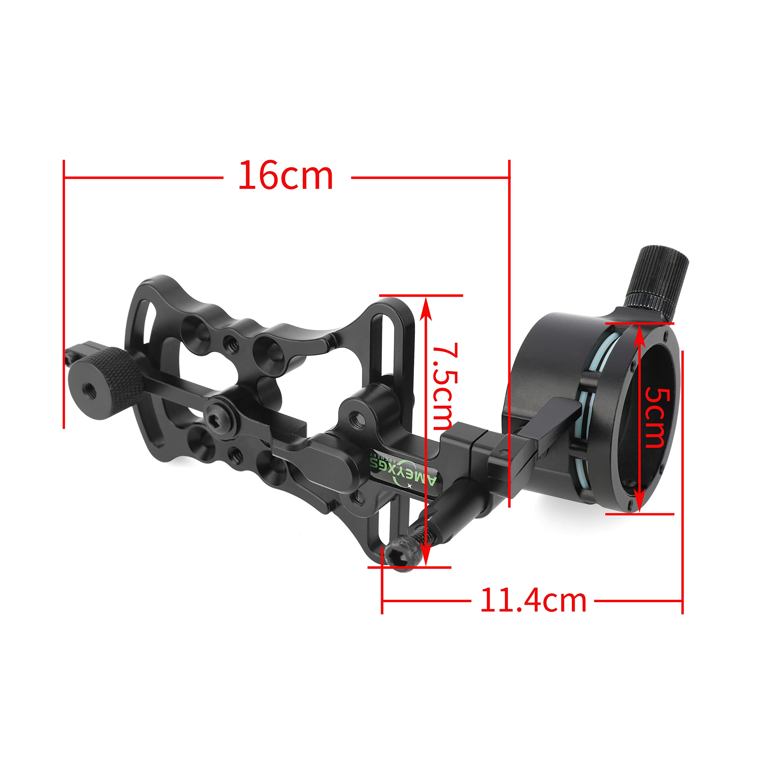 SHARROW bow sight built-in level helps balance for accurate aiming