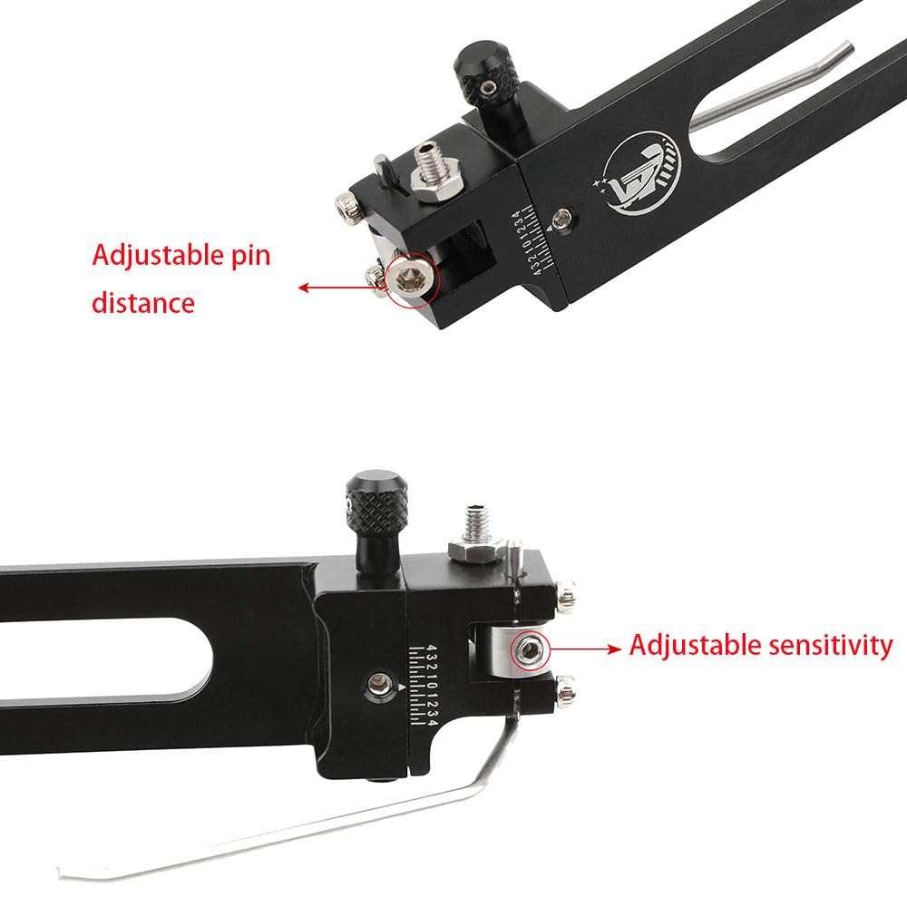 SHARROW archery rest with universal screw port allows fast installation.