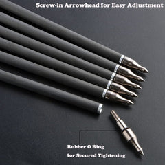 SHARROW arrow nock with anti-tailing design for safer shooting
