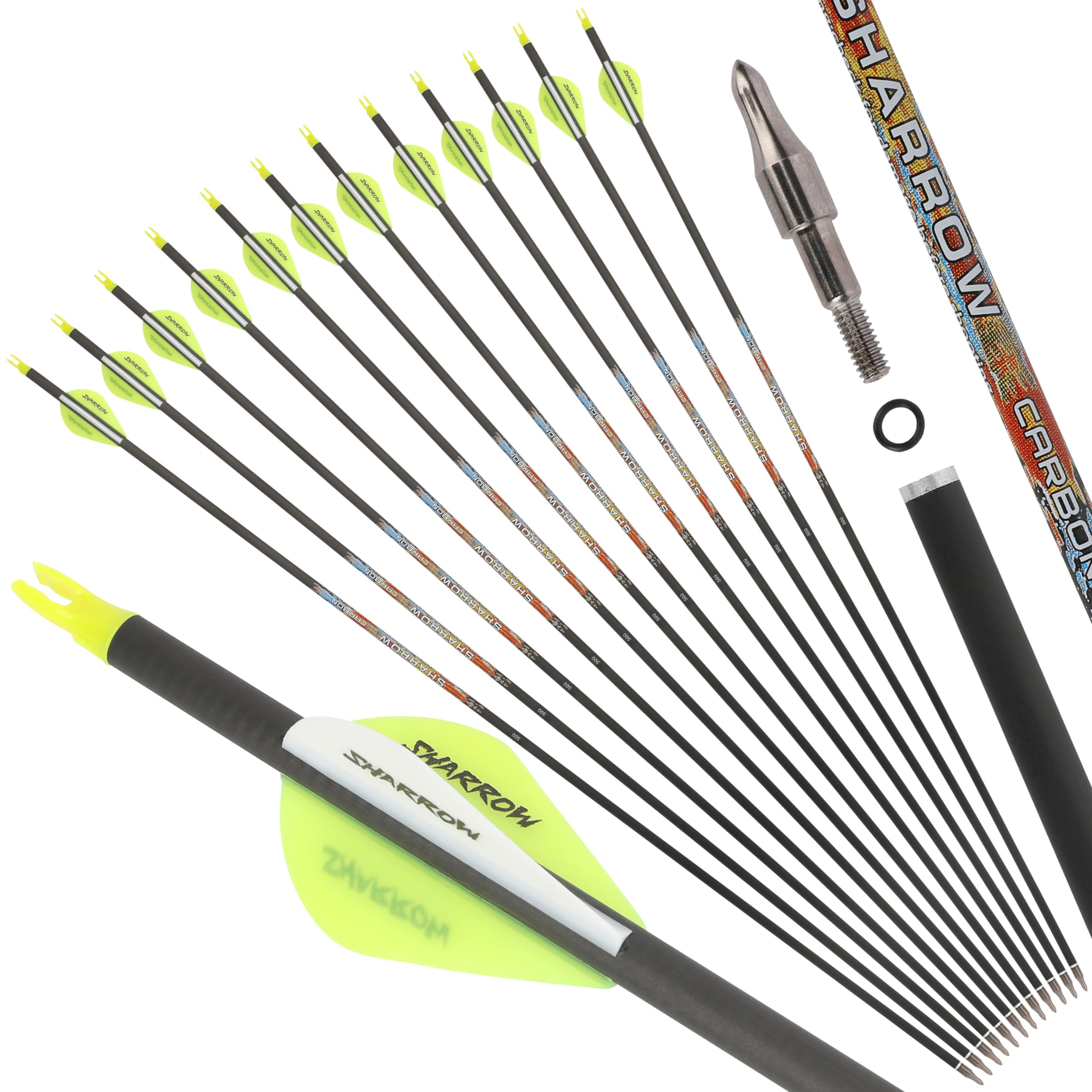 SHARROW arrow nock rotation shows adjustable nocks for recurve and compound bows