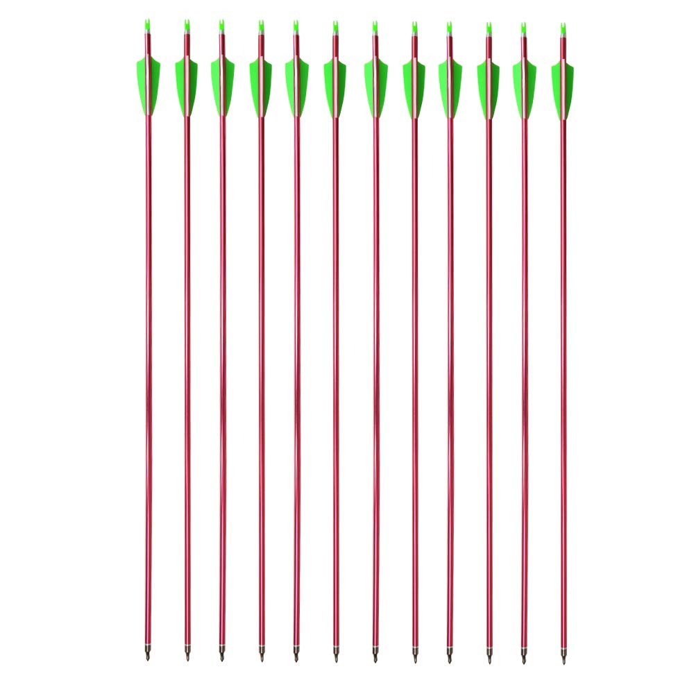 SHARROW 500 spine arrow ensures stable flight during practice.