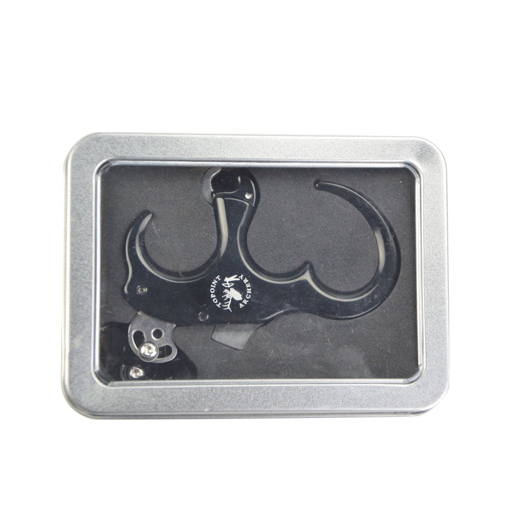 SHARROW bow release aid supports both left- and right-handed archers.