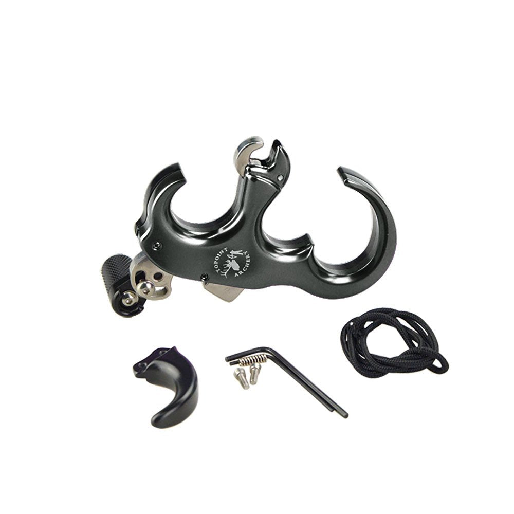 SHARROW bow release aid compact package highlights lightweight feel.
