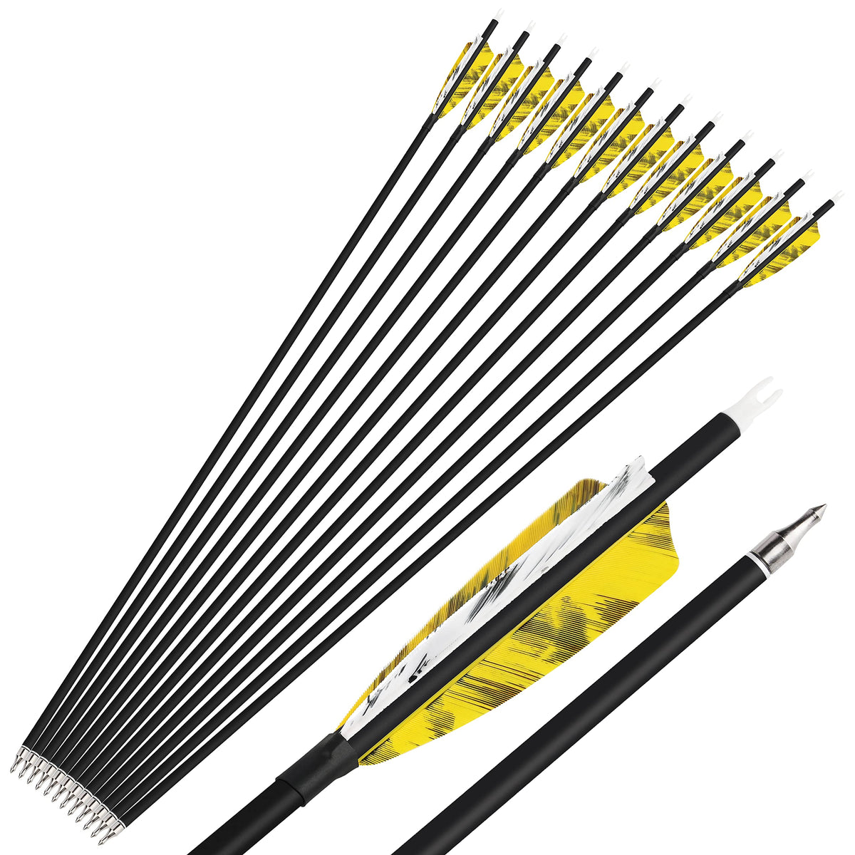 SHARROW carbon arrow shaft with 500 spine for stable flight