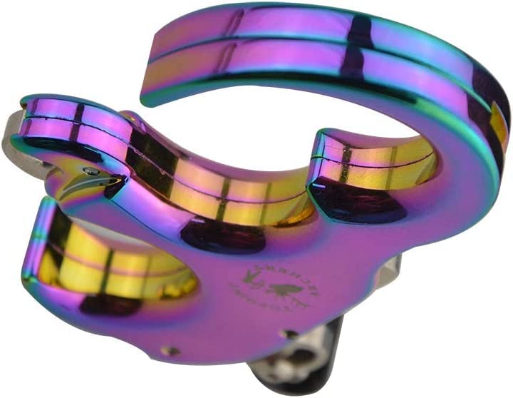 SHARROW purple variant demonstrates ambidextrous fit for both hands