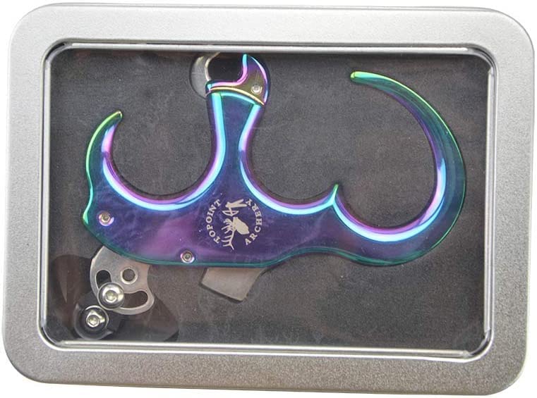 SHARROW Bow Release action demonstrates easy 3/4 finger switching