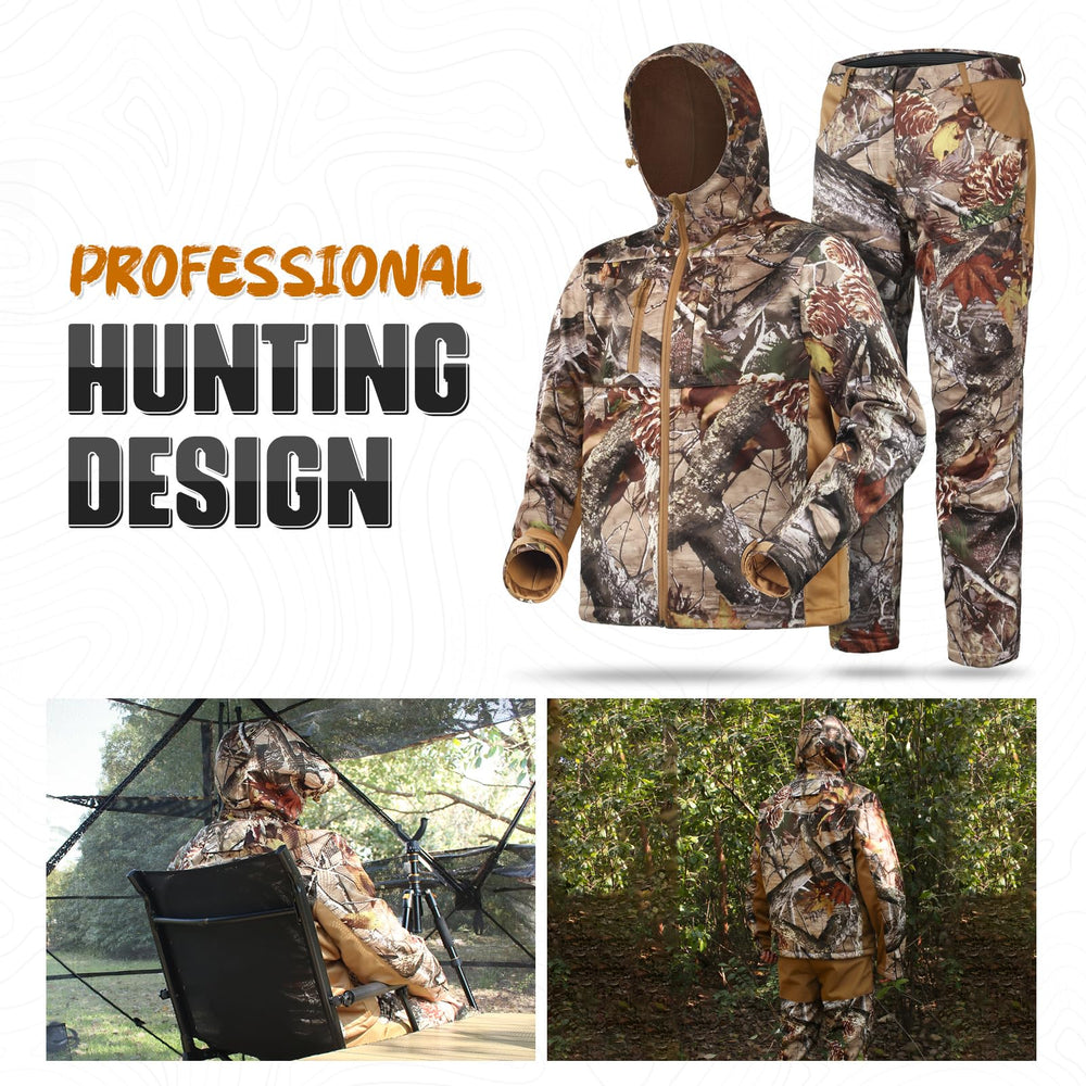 ShedOFF jacket back-strap holes for safe treestand use