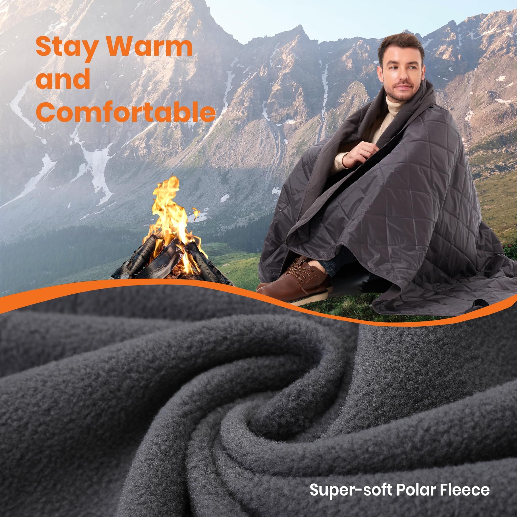 Sheelokhwui polar fleece interior provides soft warmth during outdoor use.