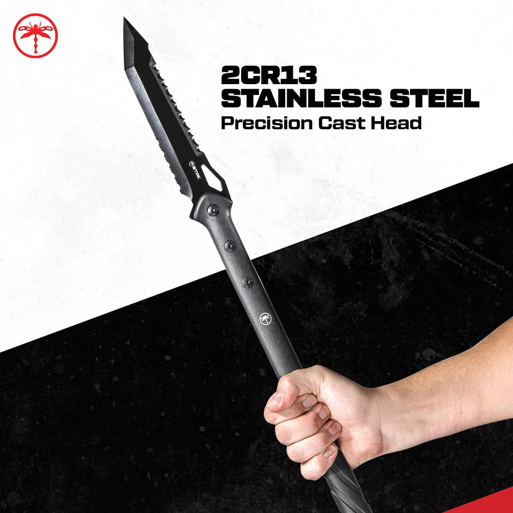 TPR snap sheath included for secure storage