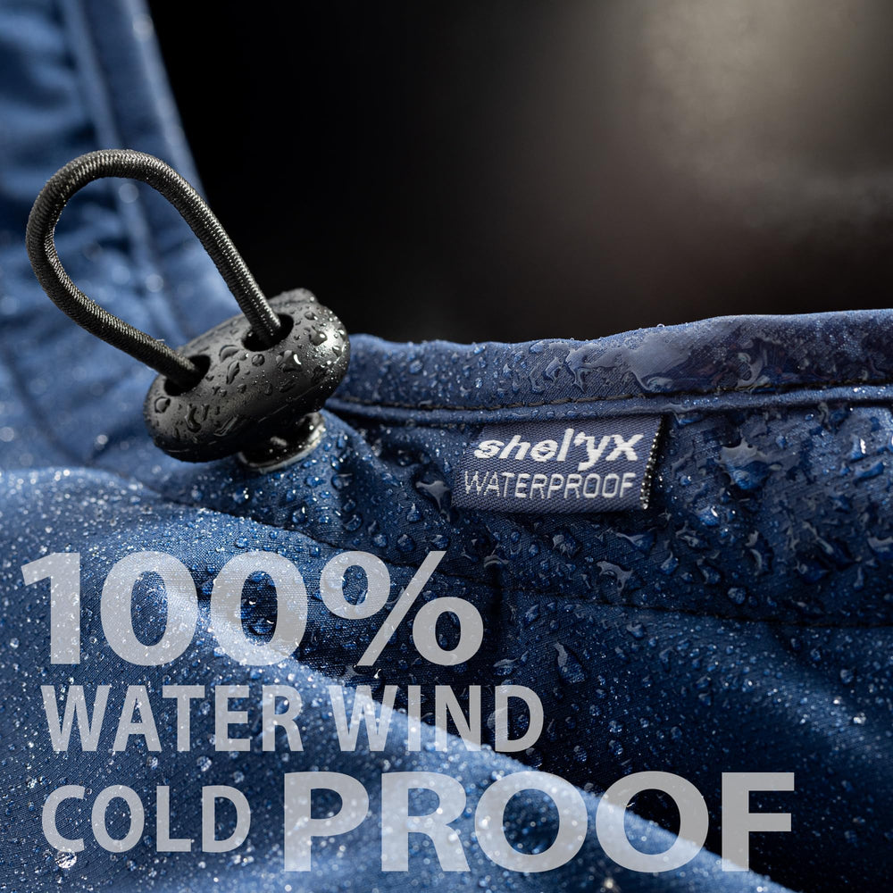 Shel'yx hand pockets keep small essentials warm and secure
