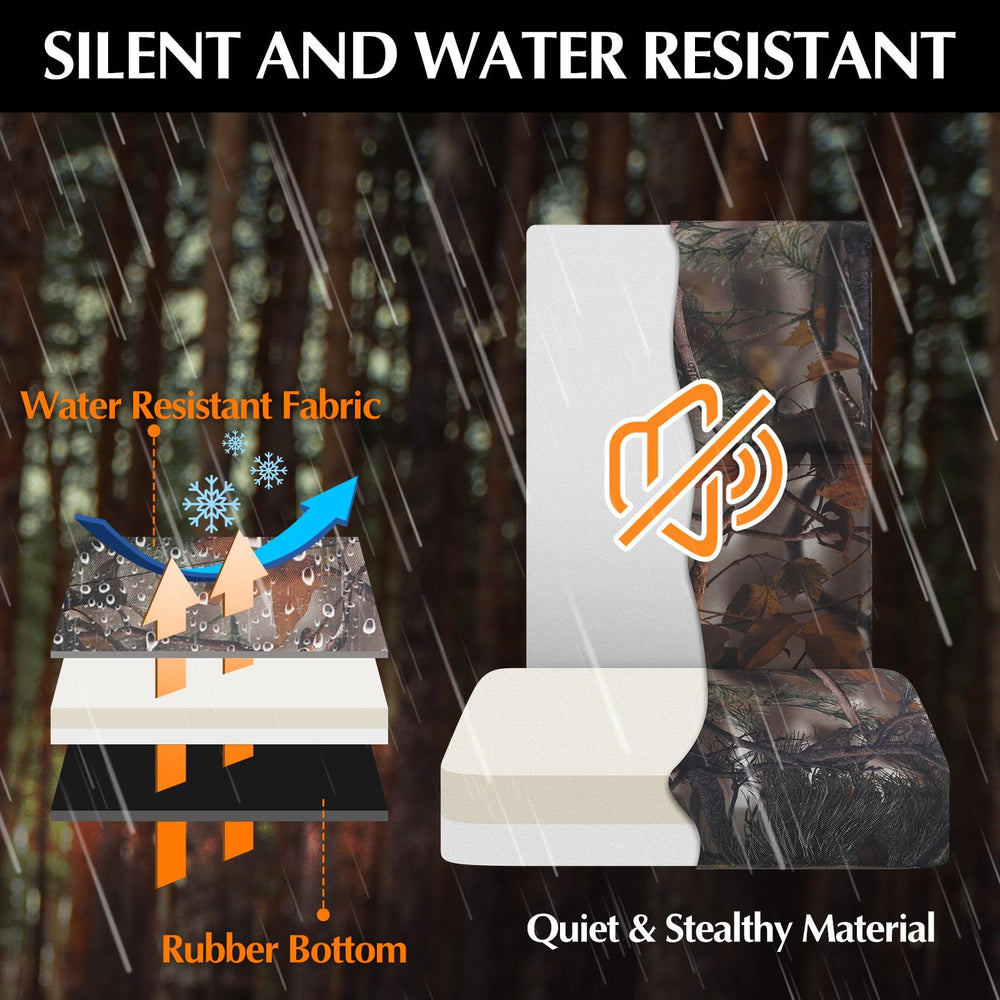 Shellwei side pockets keep essentials within reach while hunting.