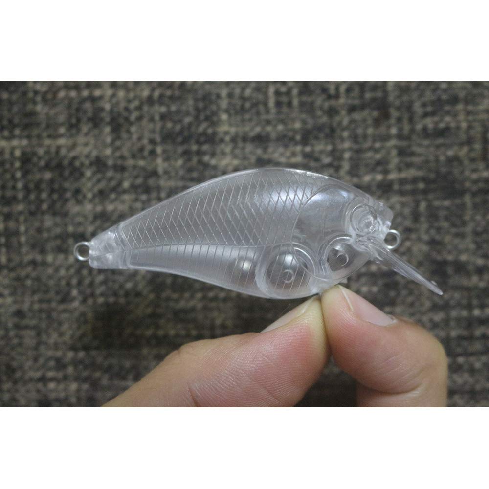 Shelt 20pcs tight-line crankbait highlights durable plastic for reliable performance