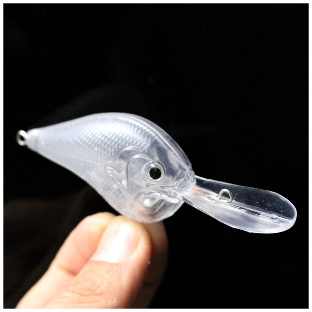 Shelt 3.5 inch unpainted crankbaits set for precise lure presentation