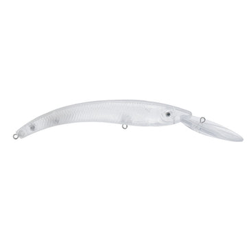 Shelt deep-diving crankbait unpainted with lifelike action for muskies