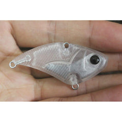 Shelt unpainted lipless lure blank durable for painting and hardware fitting