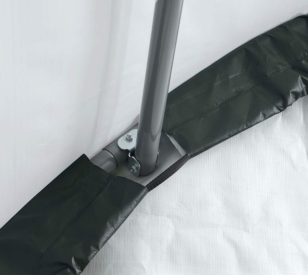 ShelterLogic lacing rope enables quick, simple installation.