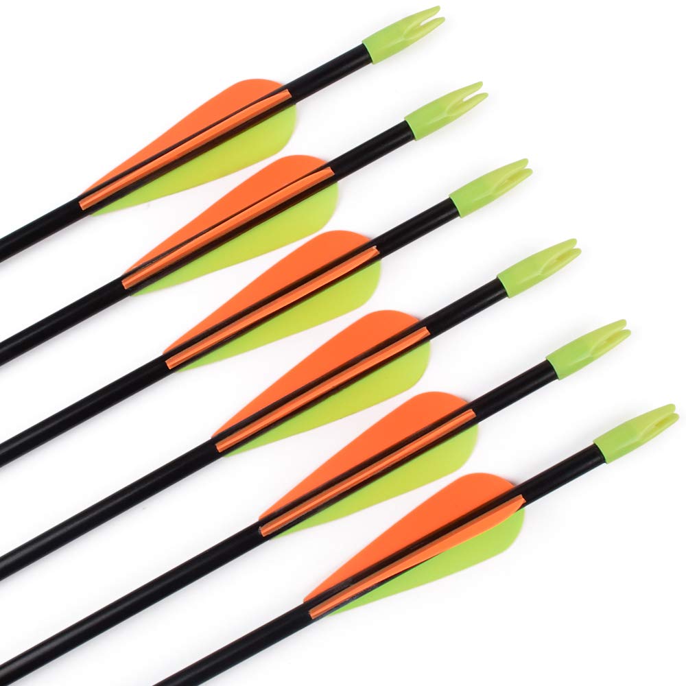 SHENG-RUI durable fiberglass arrows with precise vanes and tips for lasting practice
