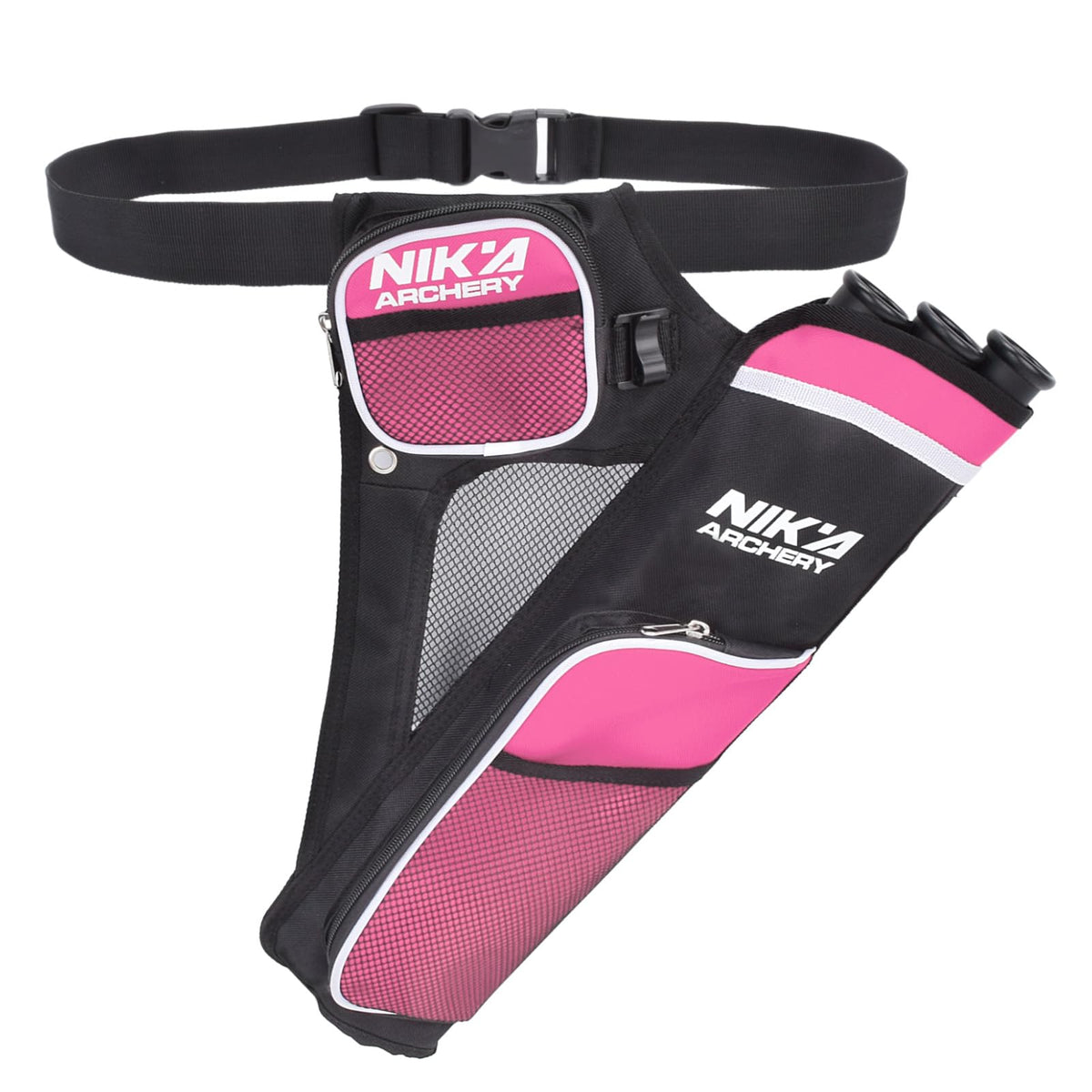 SHENG-RUI archery hip quiver overview showing compact, lightweight design for on-the-move practice.