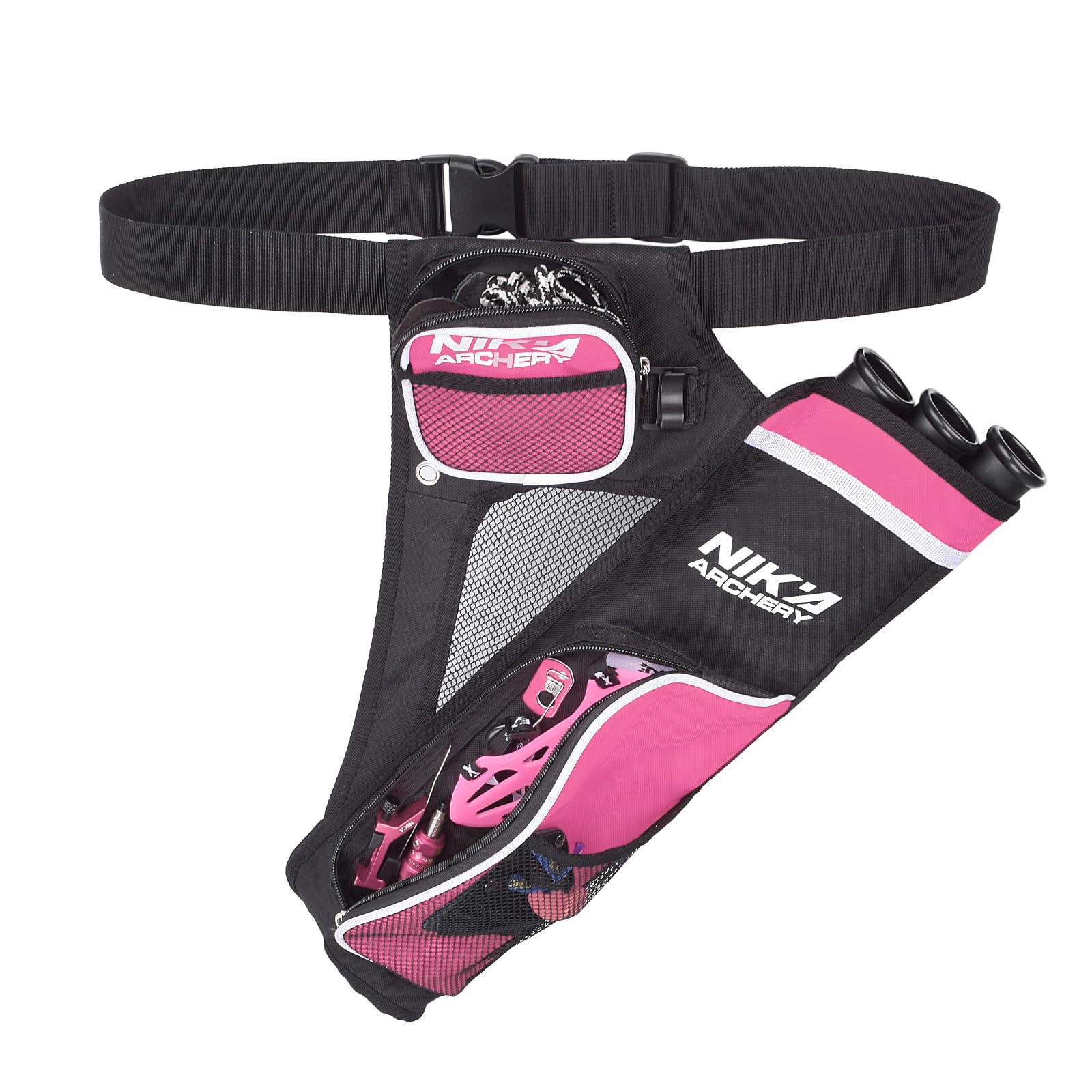 SHENG-RUI archery hip quiver right-hand use enables quick access during target practice.