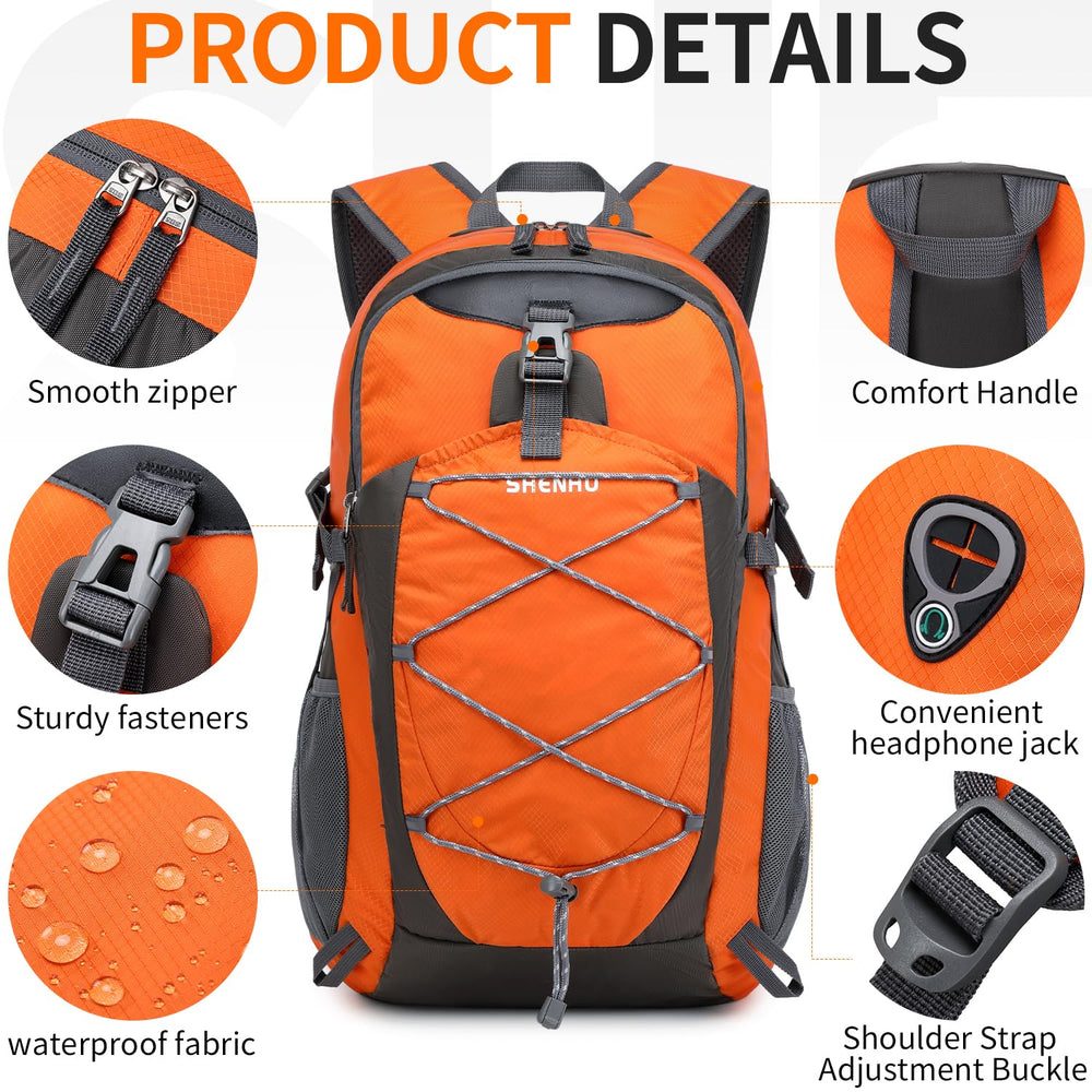 SHENHU 40L hiking backpack on trail use illustrates a reliable trekking companion.