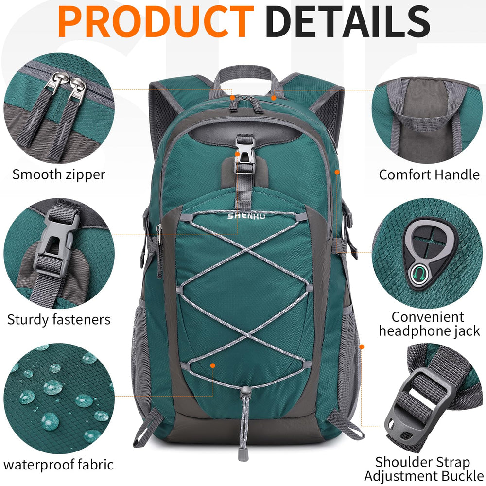SHENHU lightweight straps reduce fatigue on long walks.