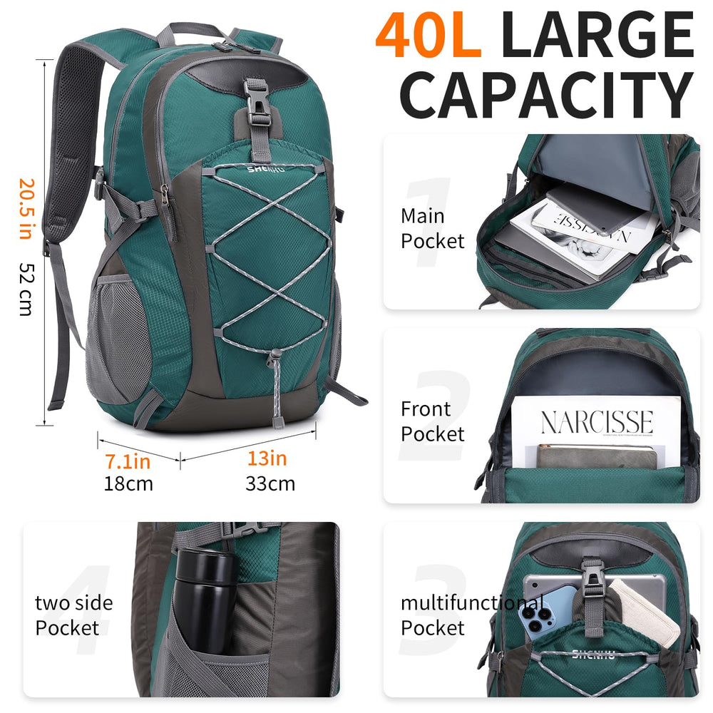 SHENHU waterproof fabric keeps gear dry during rain and misty hikes.
