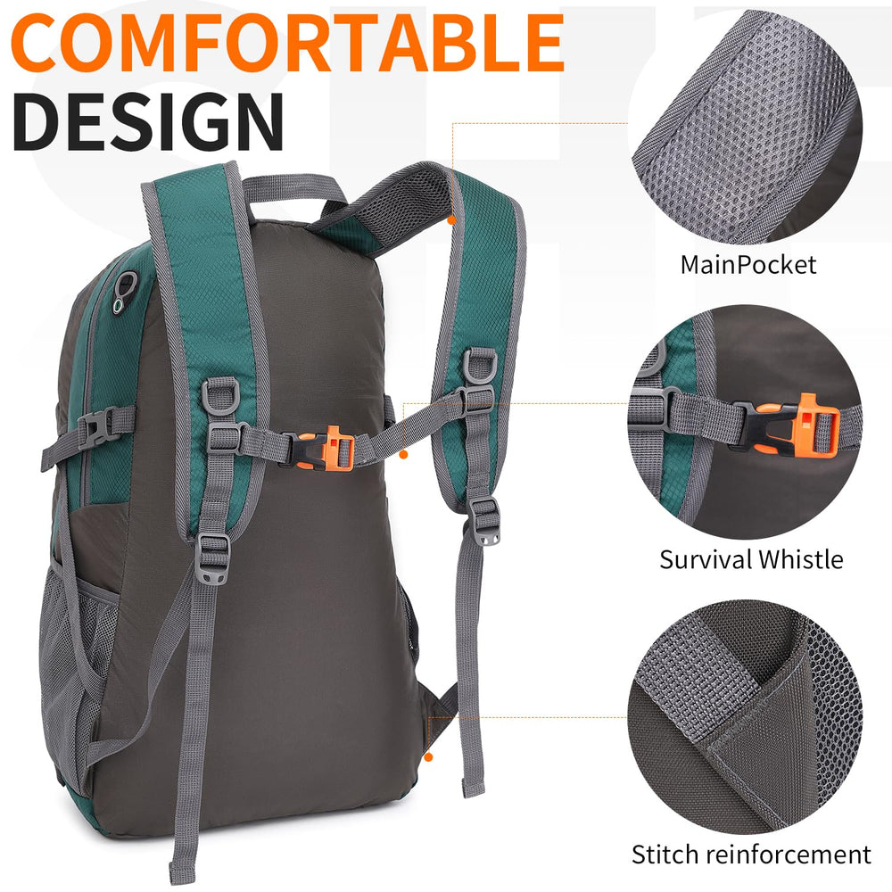 SHENHU wet-pocket design isolates sweaty items while keeping others dry.