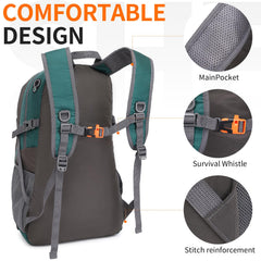 SHENHU wet-pocket design isolates sweaty items while keeping others dry.
