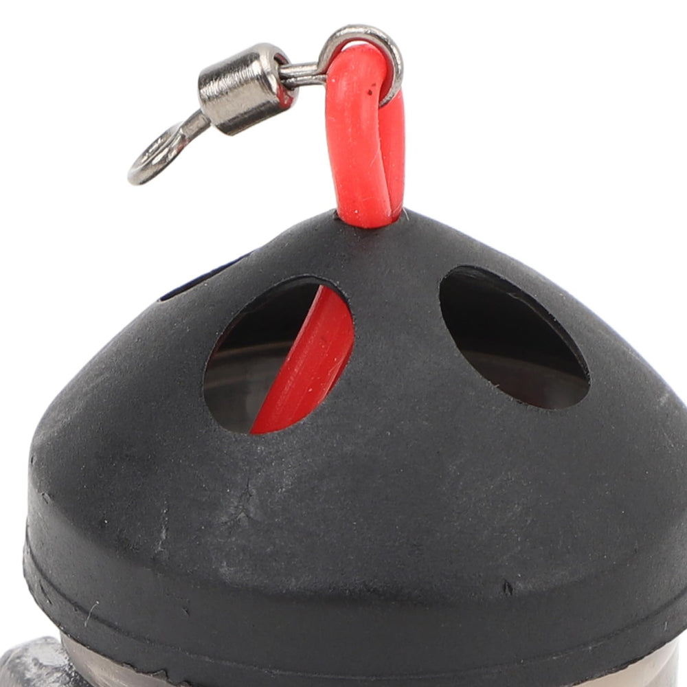 Durable plastic bait cage lattice close-up