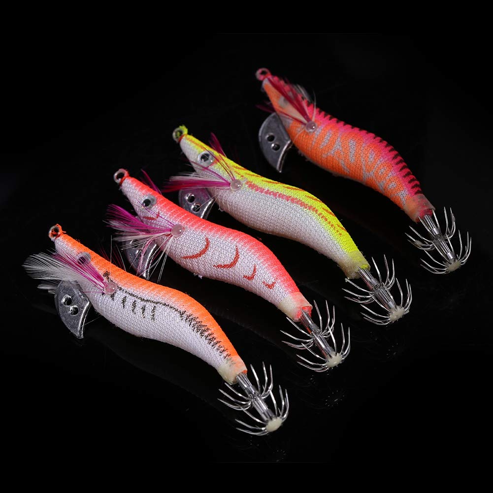 shenruifa squid jig built in lights for low light targeting