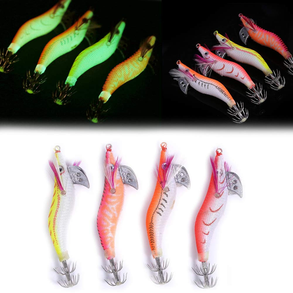 shenruifa squid jig umbrella like hook eases passage through obstacles