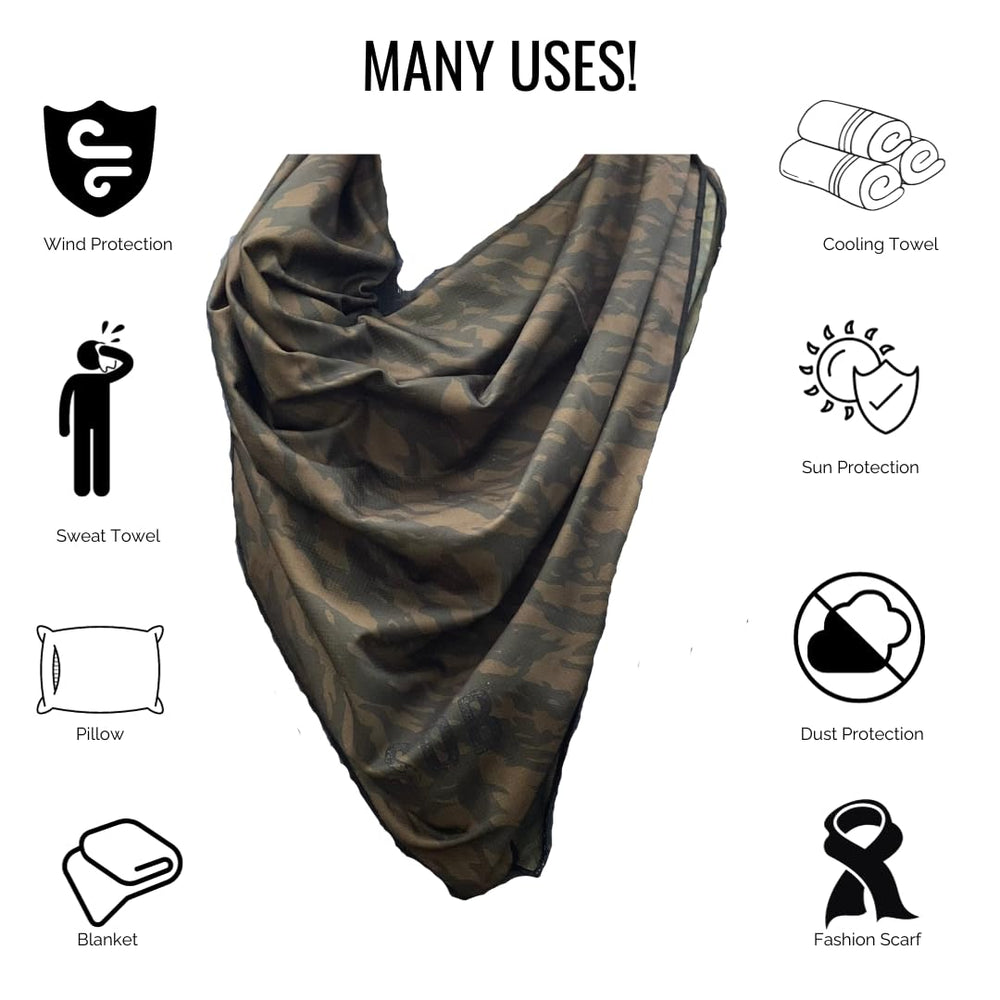 Sheriff of Baghdad forehead cover option helps reduce glare