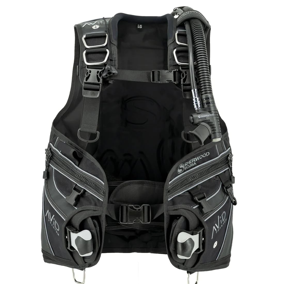 Sherwood AVID CQR 3 BCD enhances stability and buoyancy control in dives