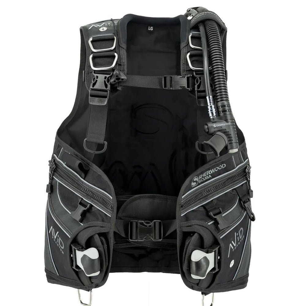 Sherwood AVID CQR 3 BCD enhances stability and buoyancy control in dives