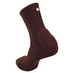 SHEZZA anti-blister heel sock packaged, showing premium cushioning.