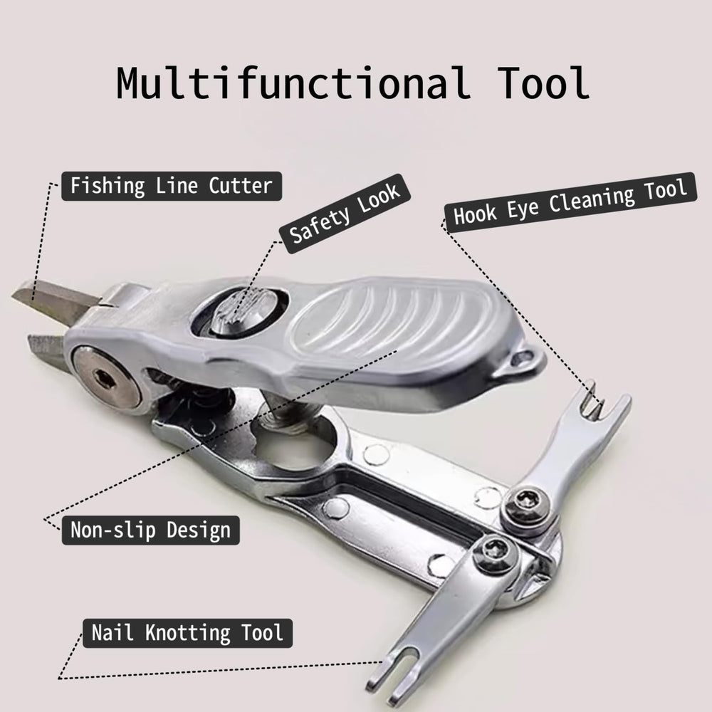 Compact foldable design with safety lock and anti-slip handle