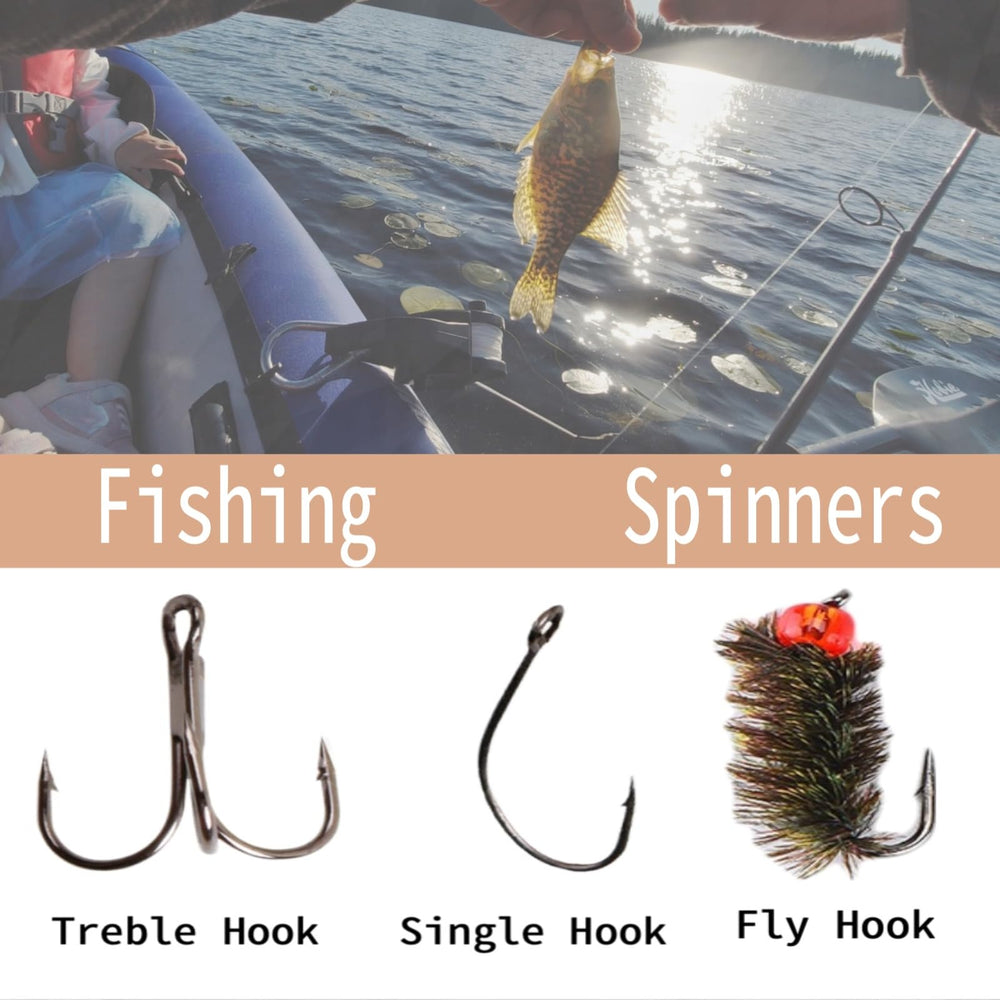 Ultra-reflective prism blades on a spinner bait