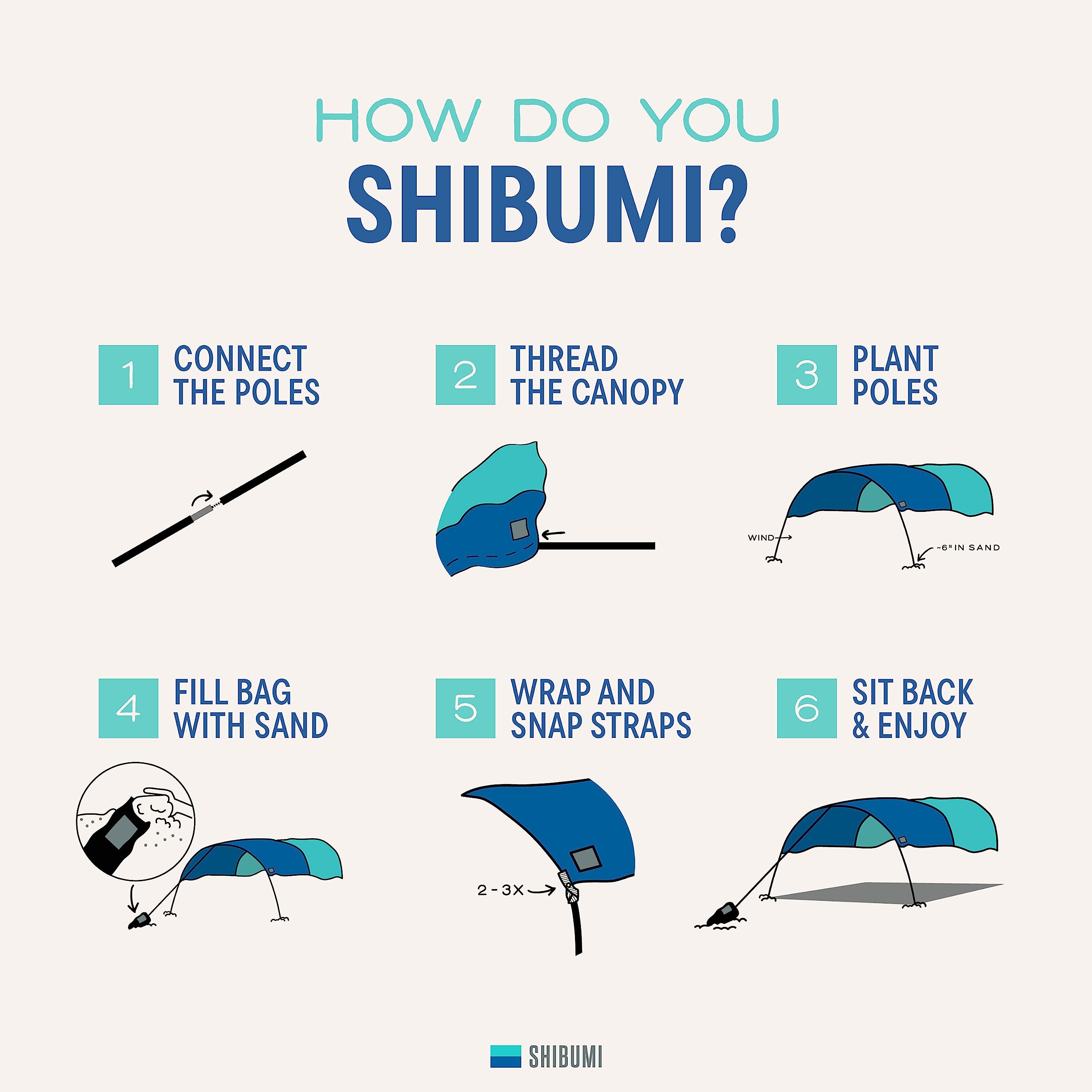 Shibumi Shade Mini UPF 30 protection delivers sun-safe shade on bright days