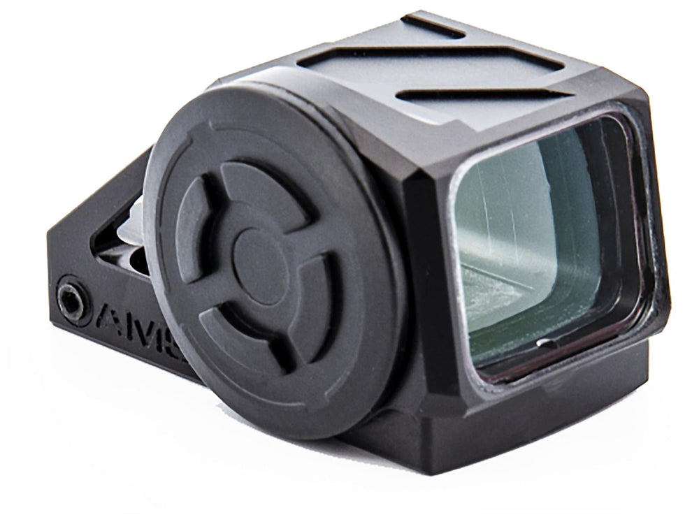 Shield Sights AMSc compact sight front view with crystal-clear lens for fast aiming.